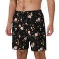 thumbnail image 2 of Fotbe Flowers Men’s Swim Trunks Quick Dry Swim Shorts Board Shorts with Mesh Lining-Medium, 2 of 9