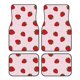 thumbnail image 1 of Fotbe Strawberry Juego de 4 Tapetes para Auto con Estampado – Alfombrillas de Goma Reforzada, Diseño Antideslizante, Protección para Todo el Año – Vehículos, Autos, Camionetas y SUVs, 1 of 7