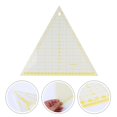 thumbnail image 1 of Triangular Quilting Ruler for Sewing Use Large Transparent Quilter's Tool, 1 of 5