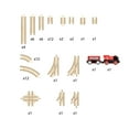 thumbnail image 4 of Hape Ensemble de 65 Pcs de Voies Ferrées et d'Expansion, 4 of 4