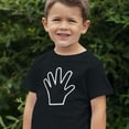 thumbnail image 4 of Fifth Birthday 5 Years Old Hand Shirt 5th Birthday Outfit for Boys and Girls Black Shirt 5-6, 4 of 4