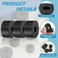 thumbnail image 3 of 24pcs Rubber Spacers 20mm OD x 6mm ID x 10mm Height Round Anti Vibration Spacer, 3 of 6
