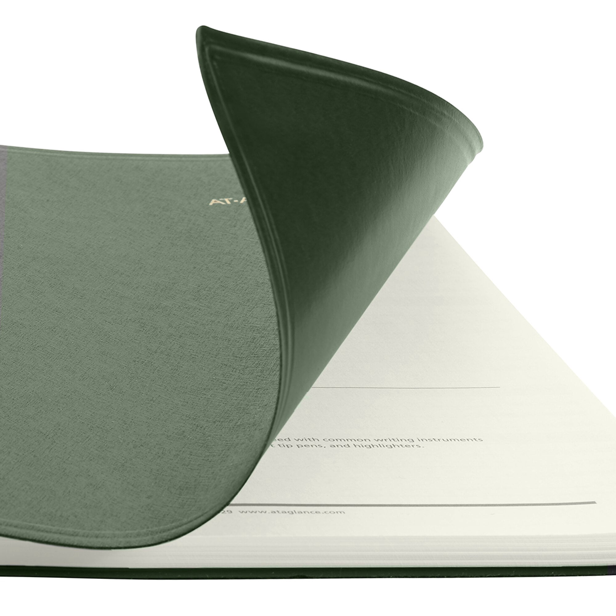 AT-A-GLANCE Recycled 2027 Weekly Monthly Appointment Book Planner Green Large 8