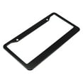 thumbnail image 5 of Unique Bargains Aluminum Alloy License Plate Frame Cover 2 Hole for Car Front Rear License Plate Holder Black, 5 of 6
