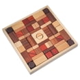 thumbnail image 2 of segolike Wooden Building Blocks Geometry Blocks Toys Motor Skill Develop Stacking Bricks 32x31.5x5cm, 2 of 9