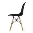 thumbnail image 2 of Set Comedor Oslo 4 Sillas Mesa Redonda 80cm Polipropileno Madera Mundo In  KITMESI0052, 2 of 13