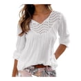 thumbnail image 1 of Bake Blusa De Mujer Con Cuello En V Y Manga Larga, 1 of 2