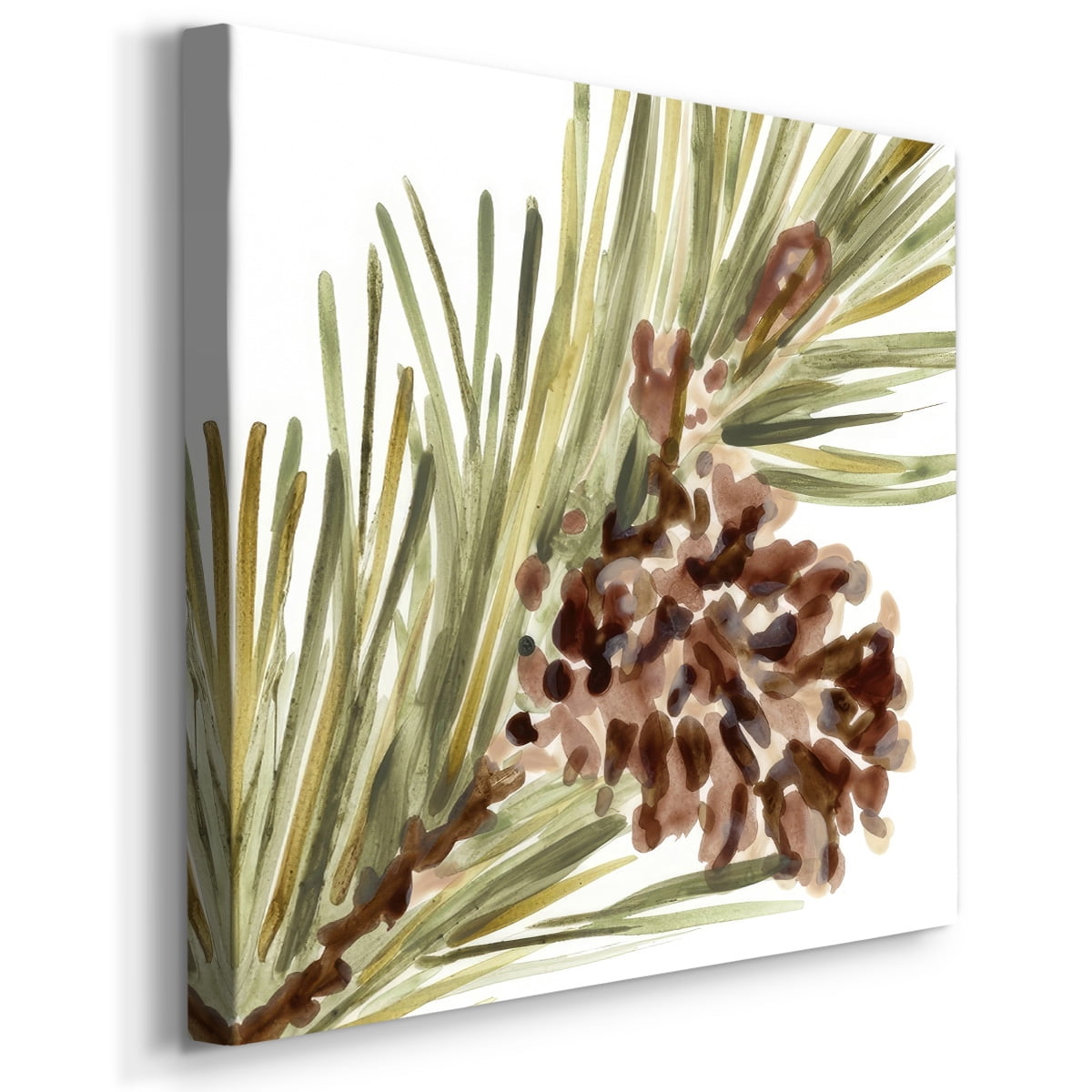 Simple Pine Cone I- Gallery Wrapped Canvas