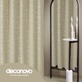 thumbnail image 4 of Cortinas opacas Deconovo con estampado de diamantes plateados, aislantes térmicos, con ojales, beige/diamante, 42 x 72 pulgadas, para ventanas de dormitorio, 4 of 6