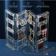 thumbnail image 3 of Organizador de joyas - Estante para pendientes de 6 niveles para 140 pares - Soporte compacto - Mesa plegable e independiente - 11,57x4,8x3,46, 3 of 5