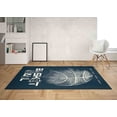 thumbnail image 5 of Motivation Rugs, Front Door Rug, Thick Rugs, Man Cave Rug, Basketball Rug, Ball Rugs, Machine Washable Rug, Personalizeds Rugs, Black Rug, 2.6'x5' - 80x150 cm, 5 of 8