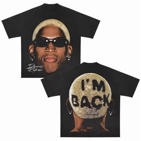 Dennis Rodman Y2K Graphic Streetwear Unisex T-Shirt