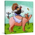 thumbnail image 2 of "Tom's Herculean Task" Painting Print on Wrapped Canvas, 2 of 5