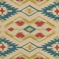 thumbnail image 3 of SAFAVIEH Four Seasons Verna Southwestern Area Rug, Natural/Blue, 8' x 10', 3 of 4