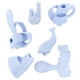 thumbnail image 1 of Portalápices para niños, 6 piezas Mprince Correctores de escritura Portalápices de silicona Empuñaduras de lápiz Funcionalidad de alta precisión, 1 of 14