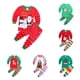 thumbnail image 2 of Conjunto de pijama de algodón para niños, ropa de dormir de árbol de dinosaurio, Halloween y Navidad, 2 of 4