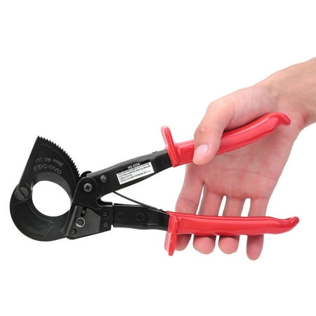 

Ratchet Cable Cutting Tool Labor-Saving Heat-Treated Propulsion Gear Wear-Resistant Cable Cutter Non-Slip Handle For Industrial Workshop HS-325A