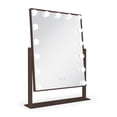 thumbnail image 5 of Zadro Lighted Vanity Mirror 18"x21" 15 Bulbs, 3 Light Settings, 360° Rotation Mirror Head, 5 of 8