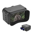 thumbnail image 1 of yeacher Compact 4K Dual-Lens Infrared Night Vision Binoculars with 5X Zoom, 500m Range, 3-Inch HD Display, 2-5 Hours Battery Life, Lightweight Metal Design (Memory Card Not Included), 1 of 7