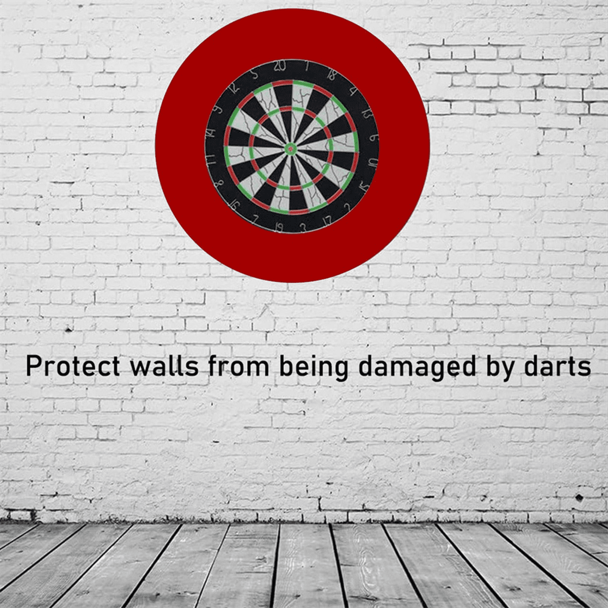 Dartboard Surround Wall Protector Eva Splicing Dartboard Backboard Surround,Wall Protection for 18-Inch Dartboard A