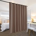 thumbnail image 3 of Cortina RYB HOME Aislante Opaca para Privacidad 254x244 cm Cappuccino, 3 of 9