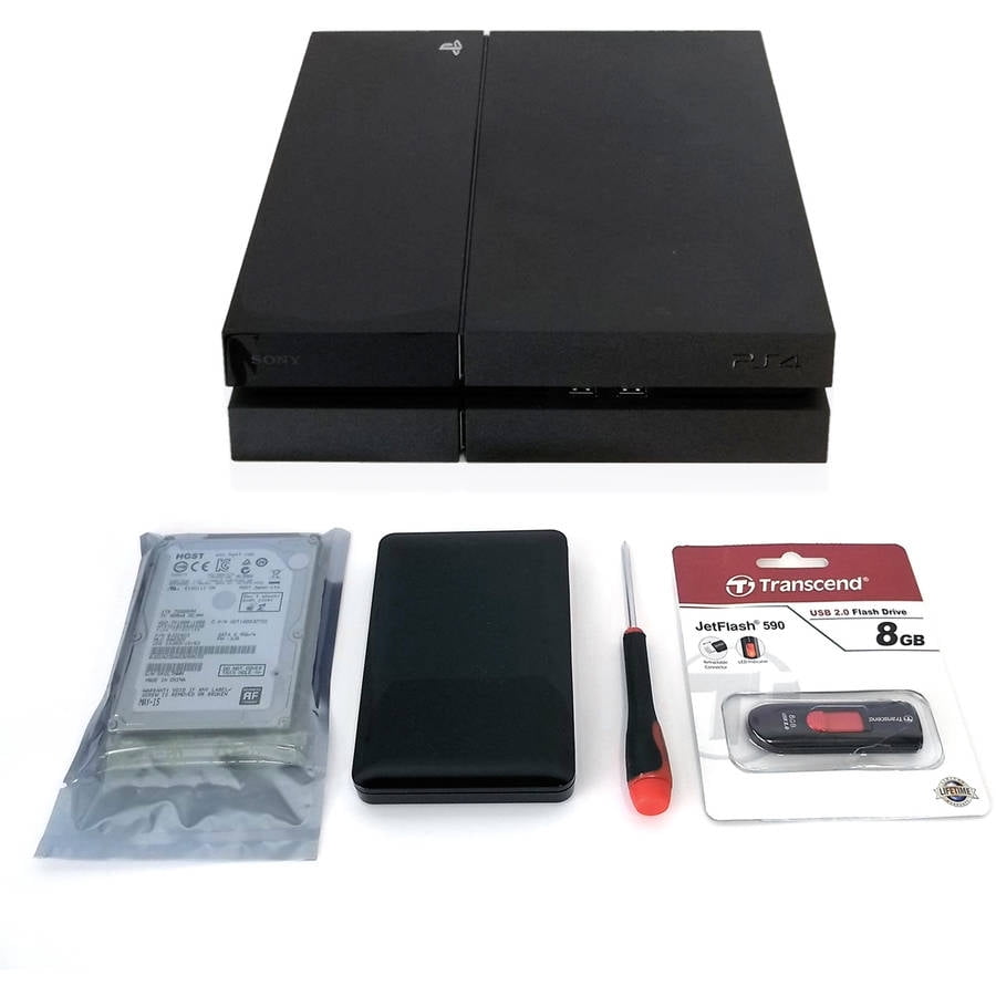 Hard Drive Upgrade Kit 2TB HDD + HDD Mounting Kit + 8GB USB Utania 2TB Playstation 4 w/2-Year Warranty PS4 CUH-1100 Series 