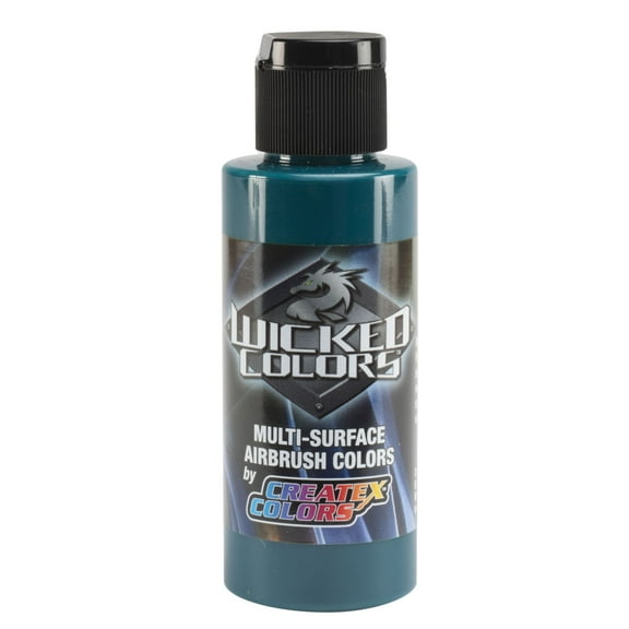 Createx Wicked Airbrush Color, 2 oz. Pthalo Green