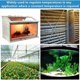thumbnail image 3 of Lámpara de acuario de agua salada PopBloom con luz LED para arrecife, lámpara de acuario de espectro completo, lámpara de arrecife de coral marino SPS LPS, lámpara LED para acuario Turing40, 3 of 5