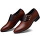 thumbnail image 4 of Nuevos zapatos de cuero de negocios de gran tamaño para hombres, zapatos de punta estrecha para hombres, mocasines casuales Wmkox8yii 123q2445, 4 of 6