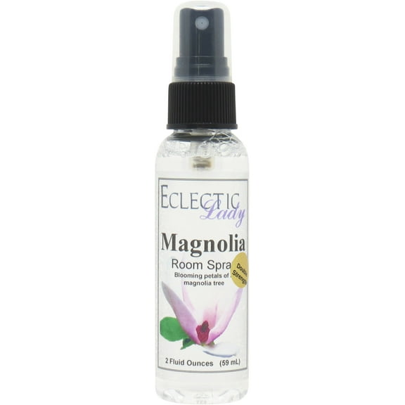 Magnolia Room Spray by Eclectic Lady (Double Strength), 2 Ounces, Fragrant Aromatic Room Mist For Home, Room, Office