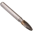 thumbnail image 2 of Drill America DULSH41 1/8" X 1/4" SH41 Flame Carbide Burr 1/8" Shank, 2 of 6