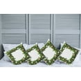 thumbnail image 2 of Ambesonne Christmas Throw Pillow Cover 4 Pack, Winter Square Wreath, 16", Multicolor, 2 of 5