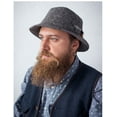 thumbnail image 2 of Hanna Hats of Donegal Tweed 100% Wool Walking Hat Made in Ireland, 2 of 6