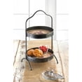 thumbnail image 2 of Accent Plus 10018370 Vineyard 2-Tier Standing Tray, 2 of 2