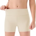 thumbnail image 5 of Ymyiu Girls' Shorts Girls Bike Shorts for Girls Toddler Under Dress Dance Short Kids Biker Shorts 5T 6T (Beige,5-6 Years), 5 of 6
