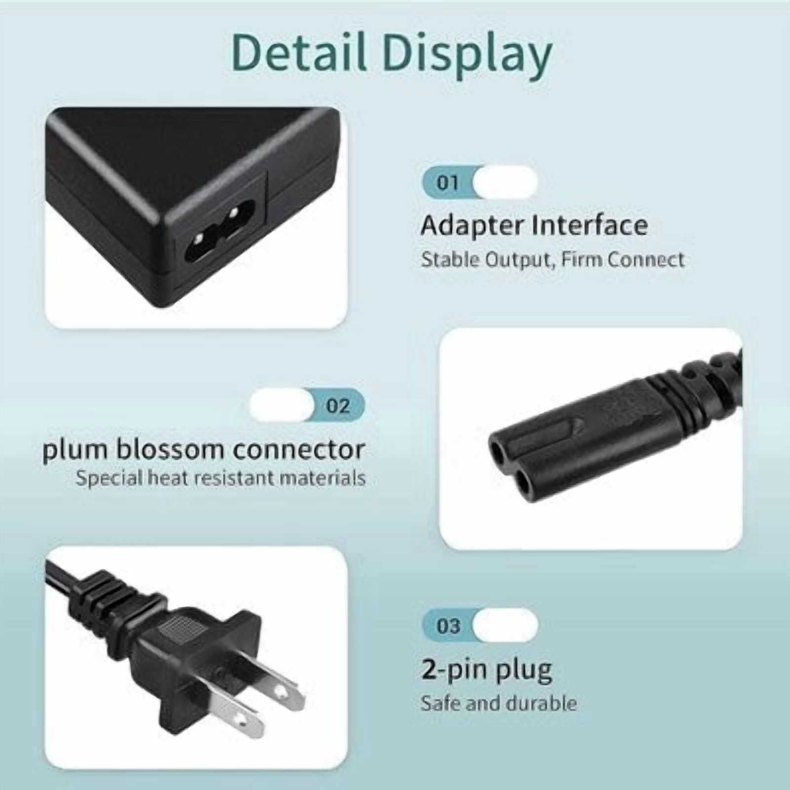 Adapter Compatible with NUX Mighty 20BT 20 BT 20W Modeling Guitar Combo Amplifier