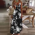 thumbnail image 1 of Puntoco Vestidos Mujer Verano Casual Suelto Sin Mangas Vestidos Sueltos Vestido Estampado Floral Girasol, 1 of 4