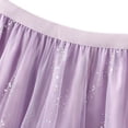 thumbnail image 6 of KHONTS Women's Long Rainbow a Line Tulle Tutu Skirts Tiered Skirt Petticoat Purple One Size, 6 of 6