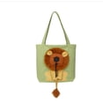thumbnail image 1 of TIELUTT Cat Taking Bag Canvas Shaped Shoulder Bag Cartoon Cat Carry Tote Cat Bag Puppy Bag Backpack Dog for Small Dogs Dog Suitcase for Medium Dogs Cat Backpack Large up to 20, 1 of 7