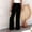 Black, variant on Aloohaidyvio Pants Juniors,Womens Casual Solid Pants Comfortable Elastic High Waist Wide Leg Loose Beach Pants