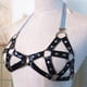 thumbnail image 1 of Cinturón de Cintura de Imitación Macarena Jaula Sujetador Arnés Bralette Talla Única, 1 of 8
