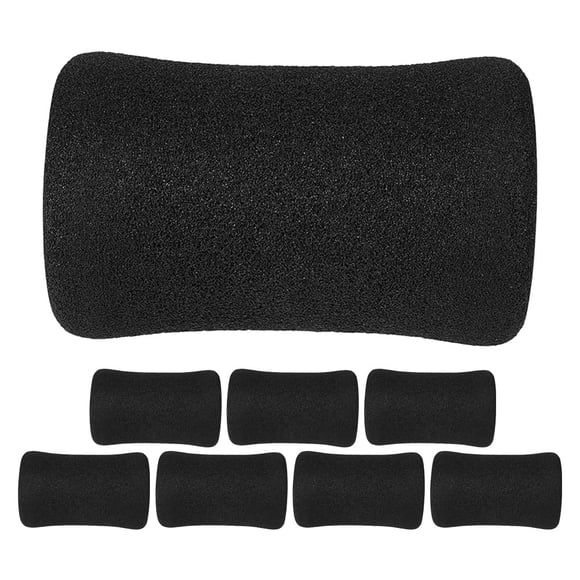 WORGEOUS 8 Uds máquina de extensión de piernas cubre almohadillas de esponja para pies almohadillas de esponja de repuesto para ejercicio gimnasio