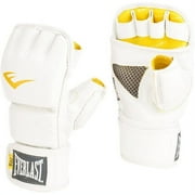 Everlast Womens 6-Ounce Leather Kickboxing Gloves, White