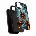 thumbnail image 3 of Halloween Spooky Glowing Pumpkin Witch Phone Case for iPhone 11/12/13/14/15/16 Pro Max Plus – TPU Soft Durable Shockproof Design, Perfect for Festival Decor Enthusiasts, 3 of 9