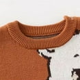 thumbnail image 6 of KYAIGUO Baby Boy Autumn Bear Knitwear Sweater Toddler Girls Cartoon Pullover Knit Sweater Kids Soft Warm Bottoming Tops for 1-8 Years Old, 6 of 8