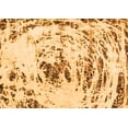 thumbnail image 1 of Ahgly Company Indoor Rectangle Abstract Orange Modern Area Rugs, 4' x 6', 1 of 4