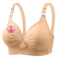 thumbnail image 5 of Wiyuqeen Women's Push Up Bra BC Cups Inspirational Graphic Adjustable Straps Wireless Comfort T-Shirt Bras Full Support, 5 of 5
