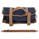 thumbnail image 1 of Bolsa de herramientas para camarero, bolsa para kit de barra, lona impermeable, múltiples compartimentos, bolsa enrollable portátil para camarero con correa para el hombro, color azul, 1 of 10