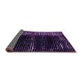 thumbnail image 2 of Ahgly Company Indoor Round Abstract Purple Modern Area Rugs, 3' Round, 2 of 4