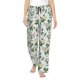 thumbnail image 1 of Balery Lilies Flowers Pantalones de pijama para mujer, pijamas ultraligeros, pantalones de estar por casa-XX-Large, 1 of 6